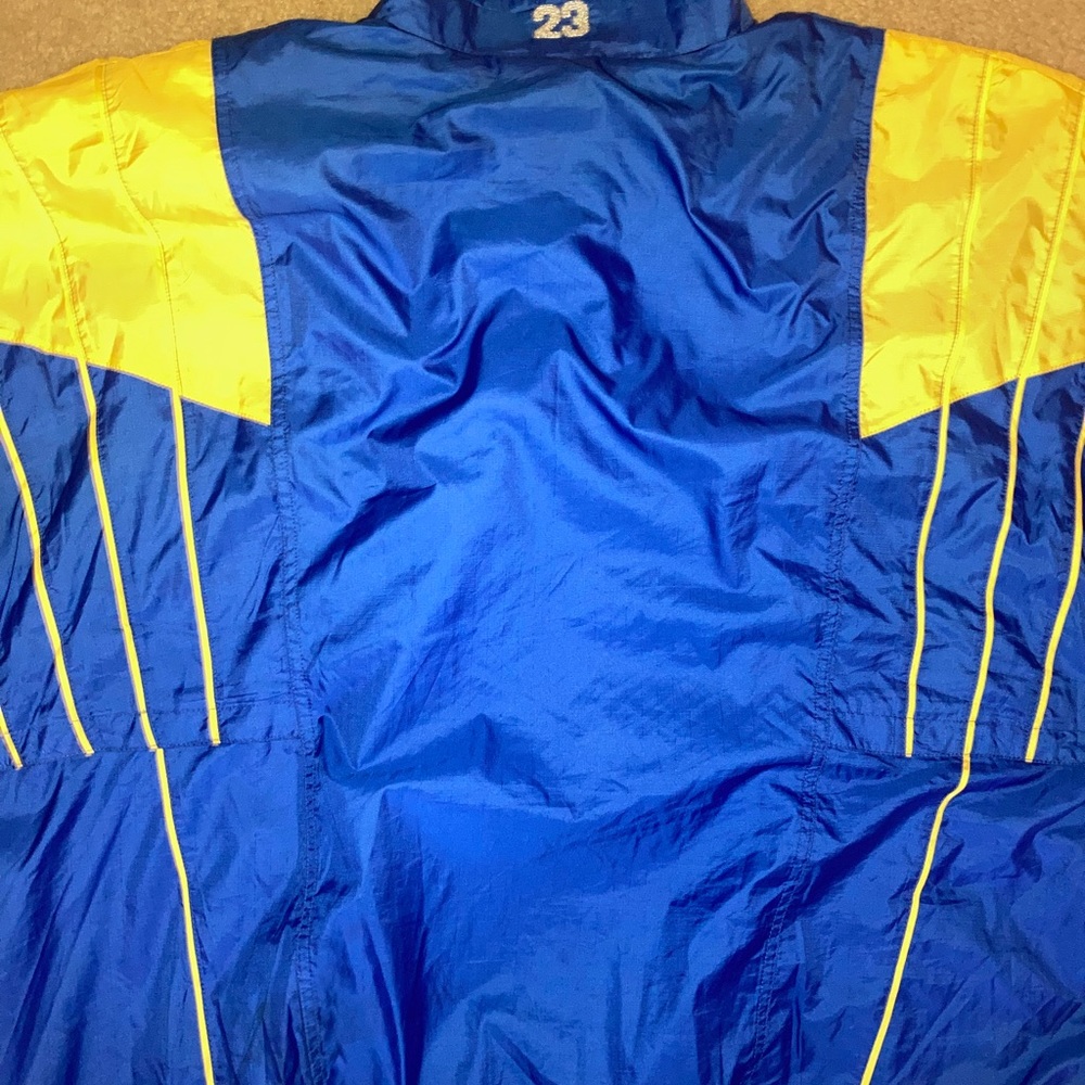 VINTAGE 90s JORDAN ZIP UP TRACK JACKET - Picture 2 of 6